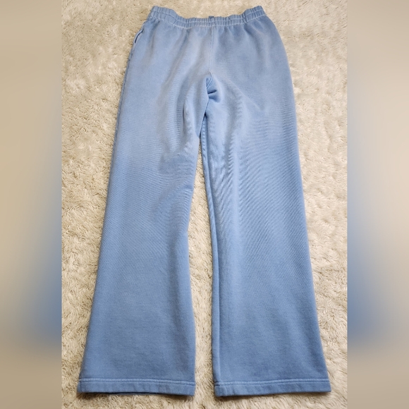 SKIMS French Terry Jogger Pant Cotton Pockets Drawstring Loose Fit Blue Sz XXS - Picture 8 of 14